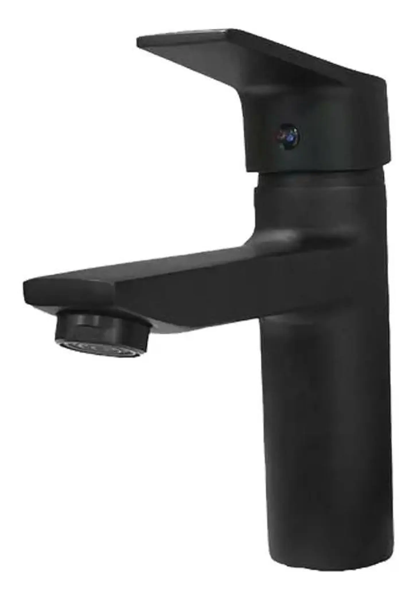 Llave Monomando Lavatorio Notte Acabado Mate Color Negro 1