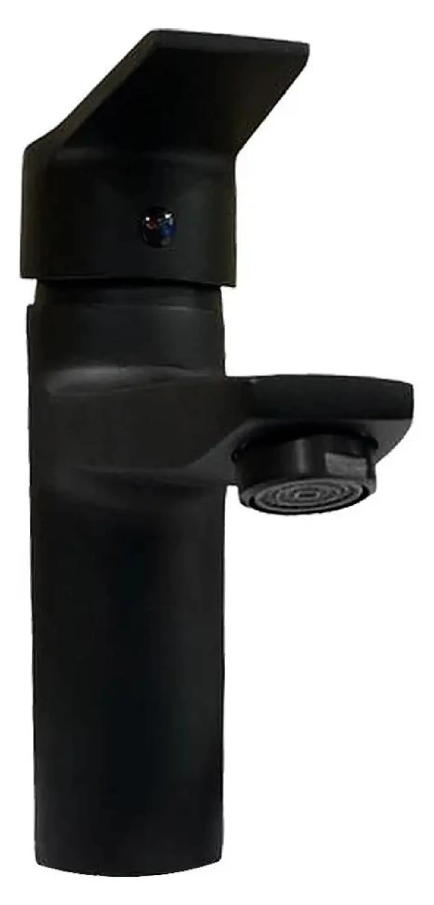 Llave Monomando Lavatorio Notte Acabado Mate Color Negro 3