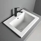 Llave Monomando Lavatorio Notte Acabado Mate Color Negro - Miniatura 5