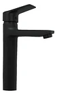 Llave Monomando Lavatorio Alto Notte Taumm Negro Mate - Miniatura 2