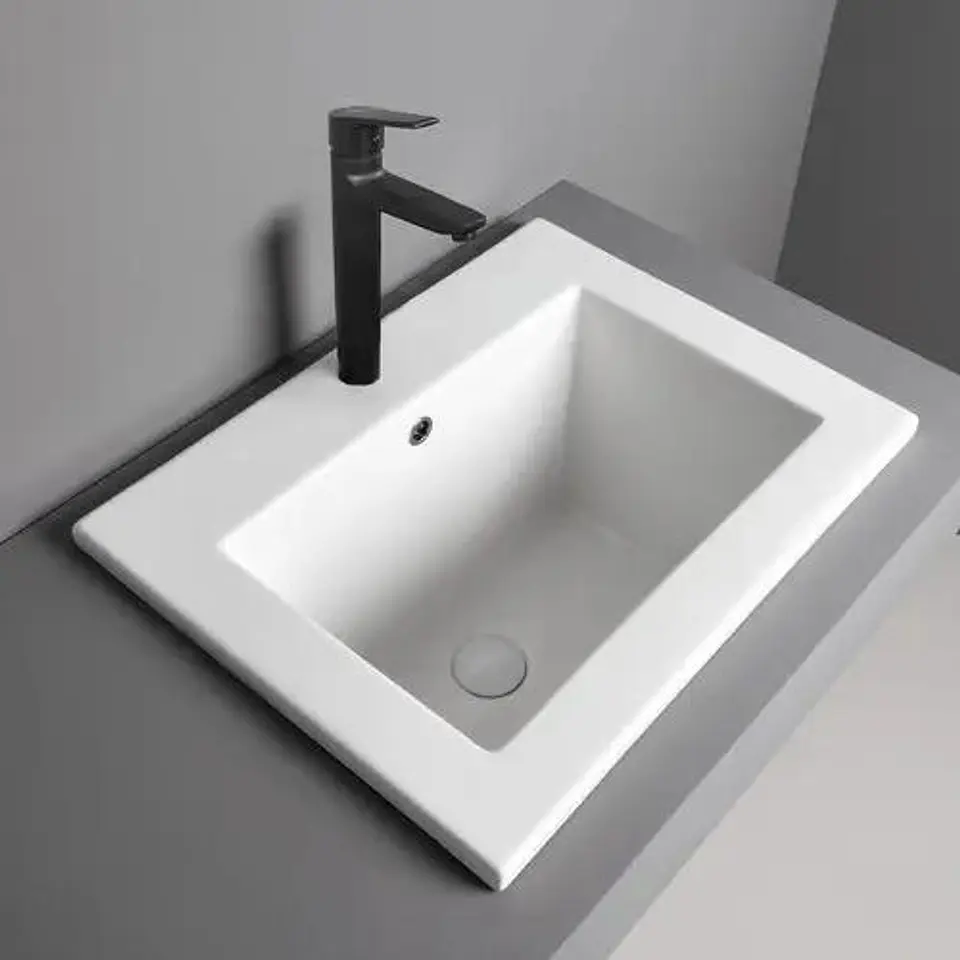 Llave Monomando Lavatorio Alto Notte Taumm Negro Mate 6