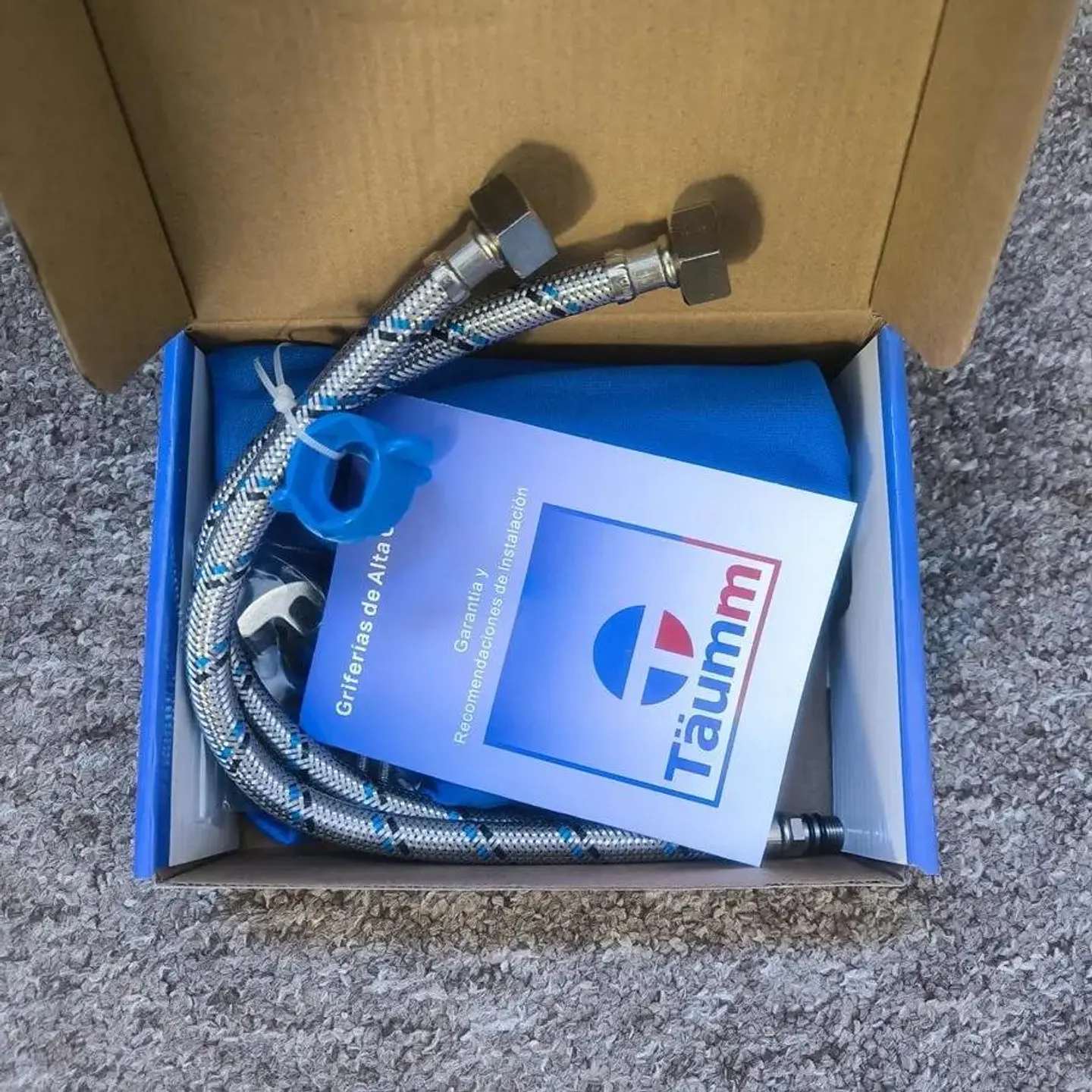 Llave Monomando Bidet Modern Taumm Grifo + Kit Instalación 6
