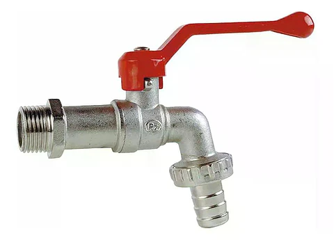 Llave Jardín Lavadero Zamak 1/2 Pulgada