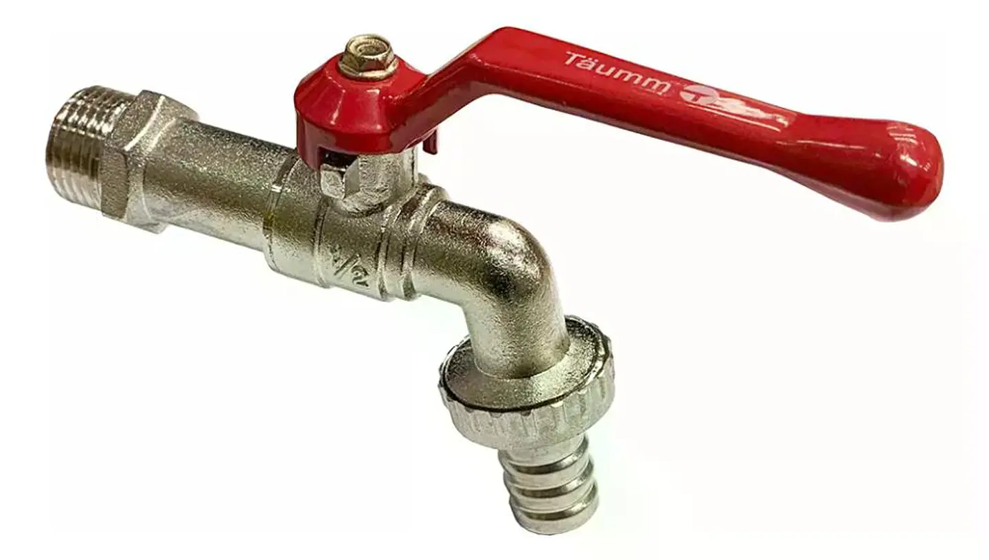 Llave Jardín Lavadero Zamak 1/2 Pulgada 2