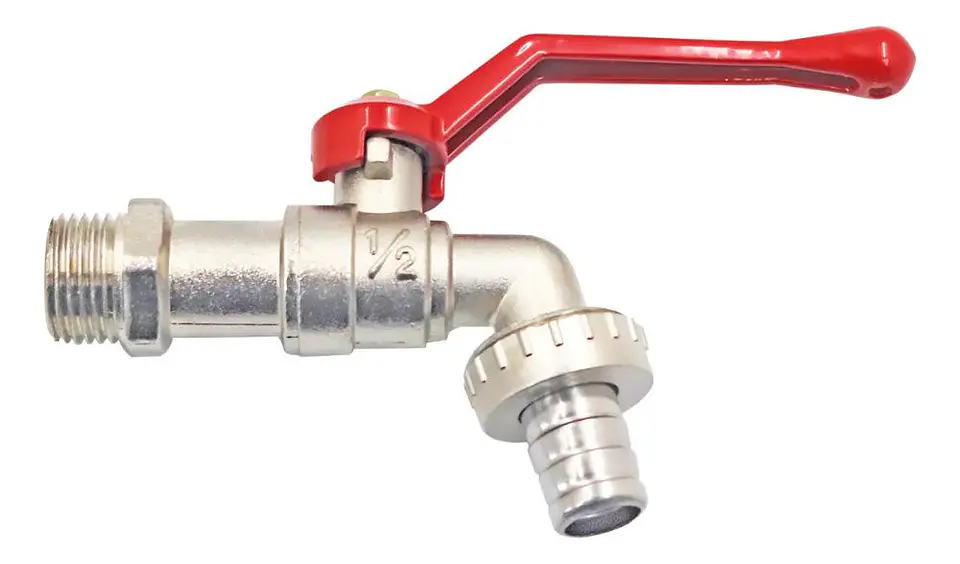 Llave Jardín Lavadero Zamak 1/2 Pulgada 3