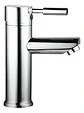 Llave Monomando Lavatorio Lavamanos Modern Plateado Cromado Plateado Brillante - Miniatura 1