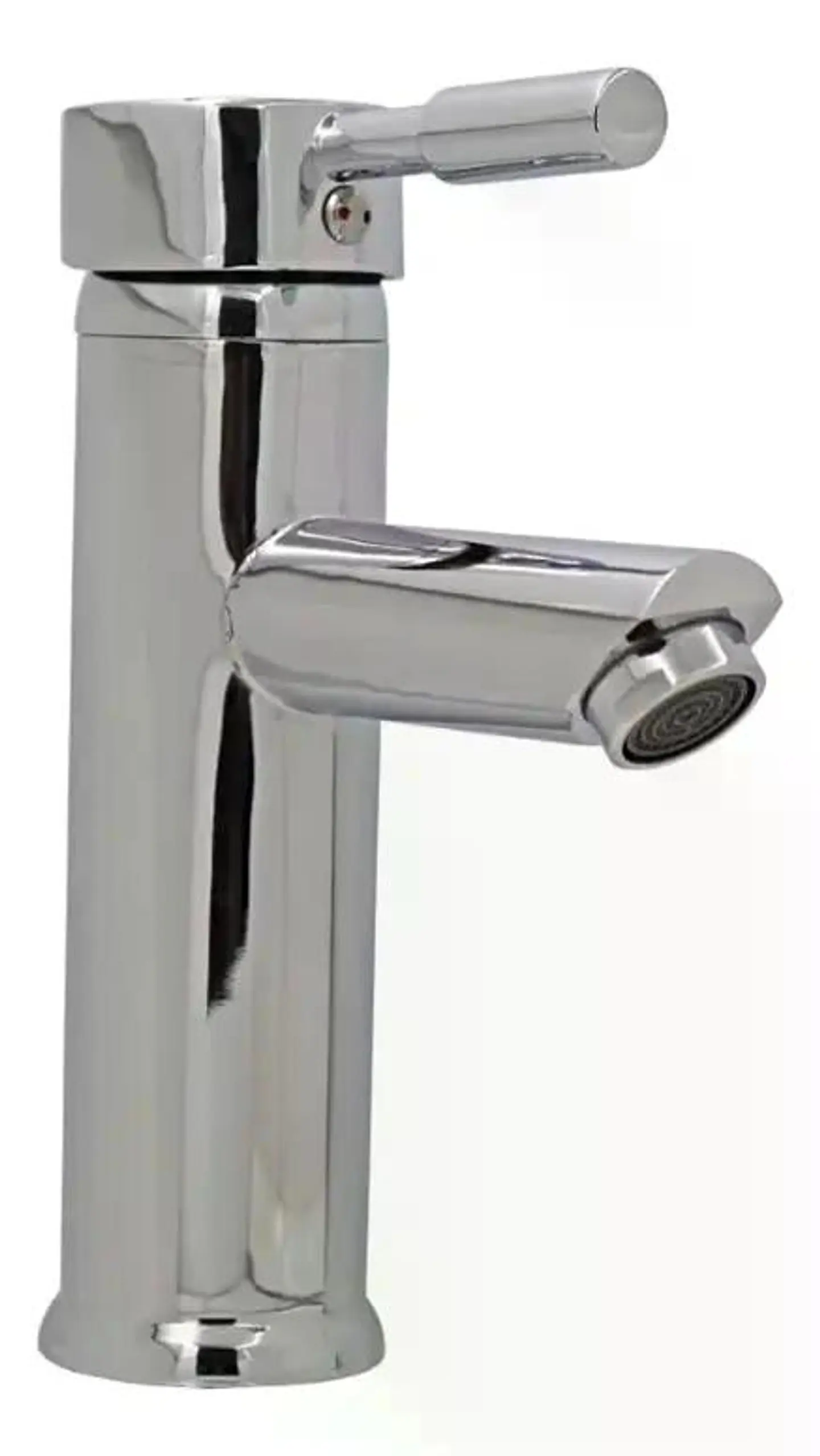 Llave Monomando Lavatorio Lavamanos Modern Plateado Cromado Plateado Brillante 3