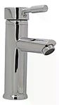 Llave Monomando Lavatorio Lavamanos Modern Plateado Cromado Plateado Brillante - Miniatura 3