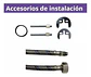 Llave Monomando Lavatorio Colomba Taumm Cromado Plateado Plateado Cromado - Miniatura 5