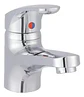 Llave Monomando Lavatorio Colomba Taumm Cromado Plateado Plateado Cromado - Miniatura 9