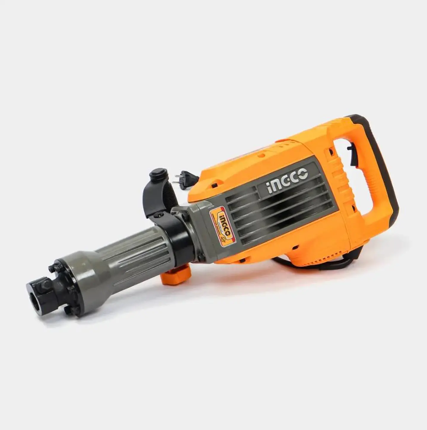 Martillo Demoledor Industrial Ingco 1700w Sds Hex 50 Joules Plateado 4