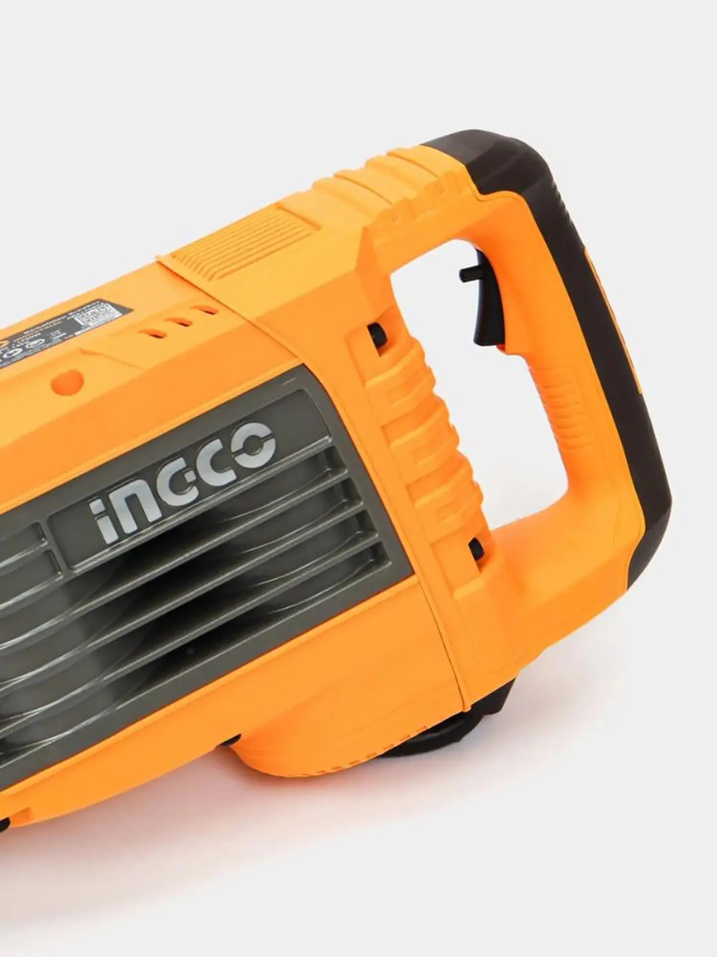 Martillo Demoledor Industrial Ingco 1700w Sds Hex 50 Joules Plateado 6