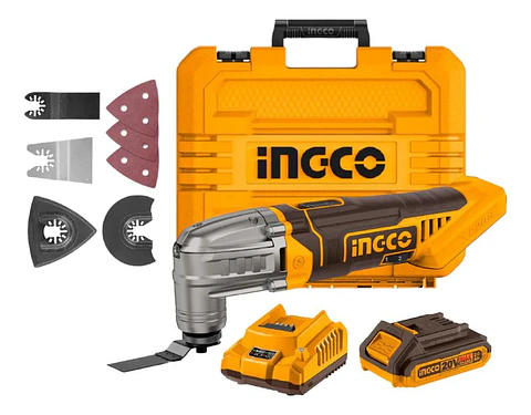 Multicortadora Multiuso Ingco 20v + Bat + Carg Cmli20228