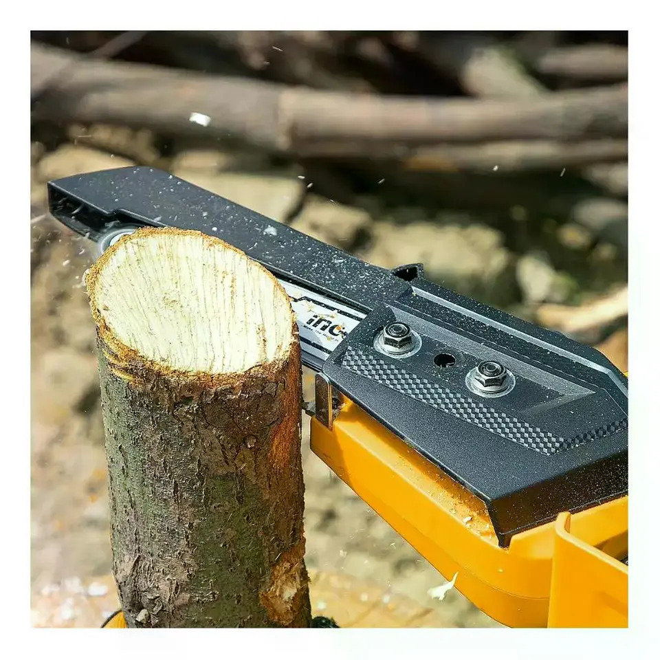 Mini Motosierra Ingco 20v 150 Mm Bl +2 Bat + Carg Cgsli20686 Amarillo 10