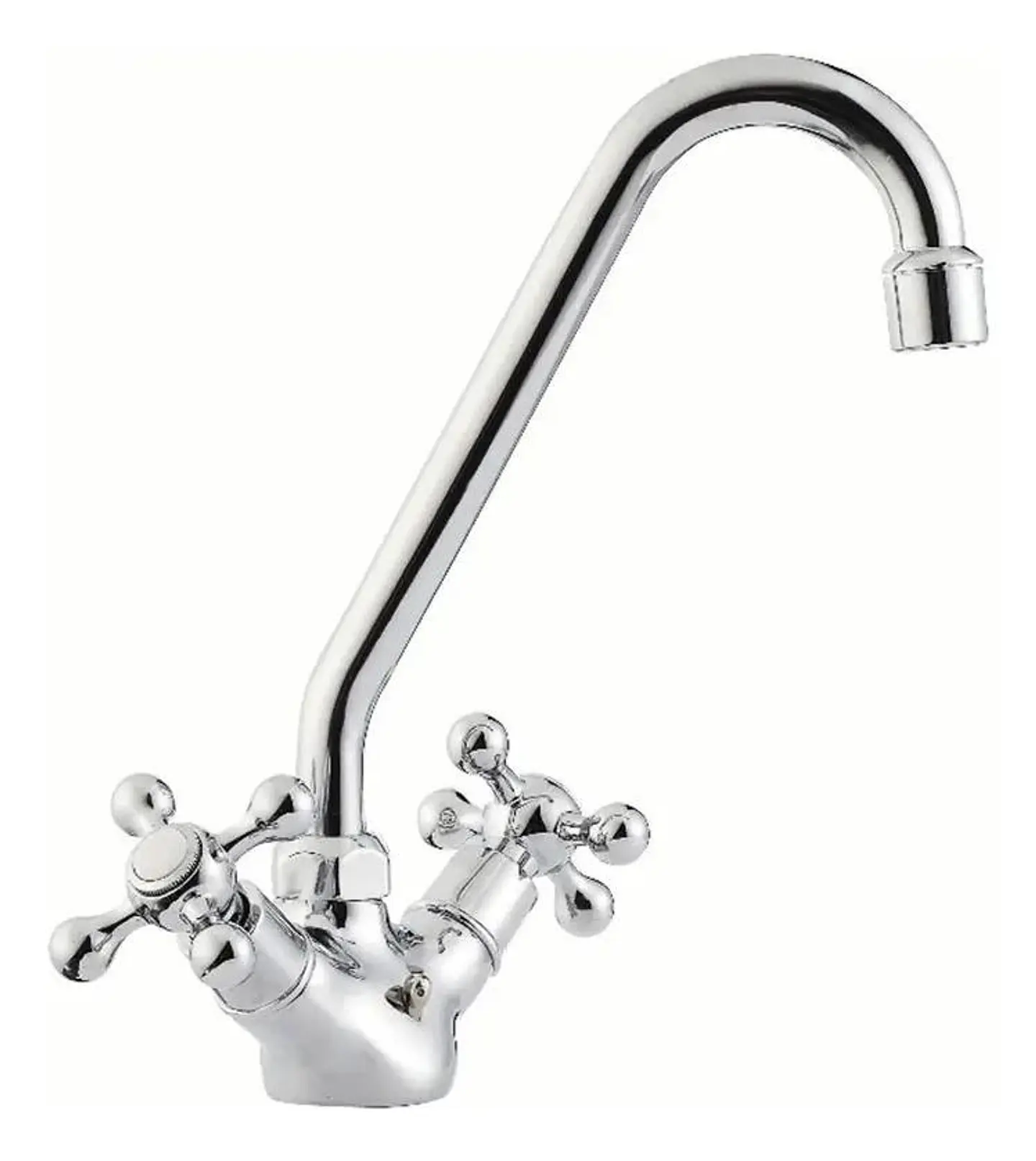 Monoblock Llave Para Lavaplato Bonn Taumm Gris 1