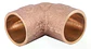Pack 5 Codo De Bronce So-so 1/2 Taumm - Miniatura 2