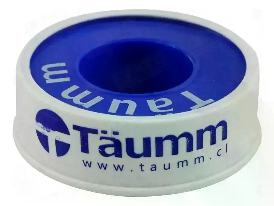 Pack 5 Teflon Maestro 1/2 PuLG Taumm Espesor 0.200 Mm 15 Mts 4
