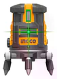 Nivel Laser Autonivelante 5 Líneas Verde 30m Ingco Hll305205 - Miniatura 4