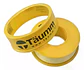 Pack 5 Teflon Amarillo 3/4 PuLG Taumm Espes 0.100 Mm 6.6 Mts - Miniatura 1