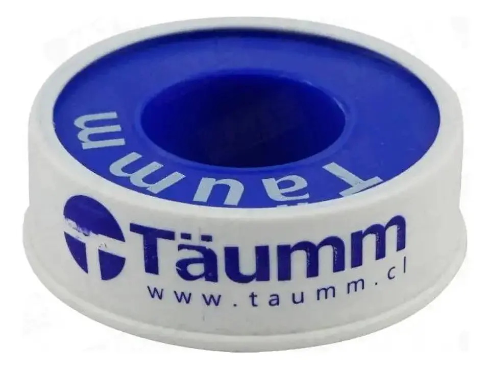 Pack 5 Teflon Domestico 1 Pulgada Taumm Espesor 0.075 Mm 10m 5