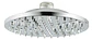 Plato Ducha Redondo Abs 8 Pulgadas Taumm Gris Gris - Miniatura 1