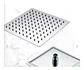 Plato Para Ducha Cuadrado 25 Cm Modern Taumm Acero Inoxidabl Gris - Miniatura 2