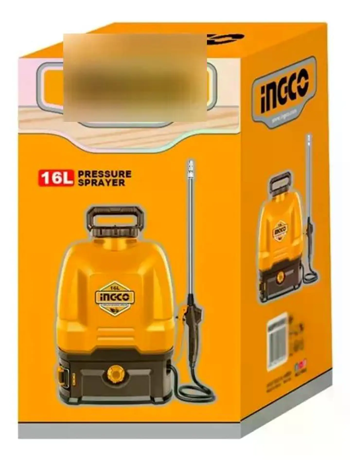Pulverizador Mochila Inalambrico 20v 16 Lt Ingco Cspli2016 Marrón Oscuro 6