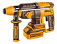 Rotomartillo Inalambrico Bl 20v 2.5j Ingco Crhli202682 Bater Marrón Oscuro 50 Hz - Miniatura 3
