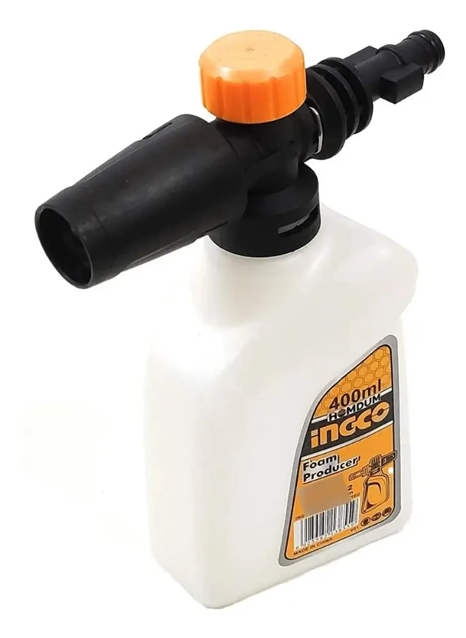 Recipiente De Jabón 400 Ml Para Hidrolavadora Ingco Amfp4002 Blanco 3