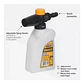 Recipiente De Jabón 400 Ml Para Hidrolavadora Ingco Amfp4002 Blanco - Miniatura 5