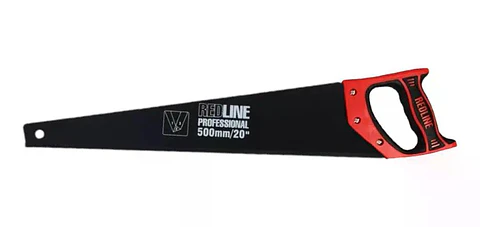 Serrucho Carpintero Redline 20 Pulgadas (500 Mm) Negro