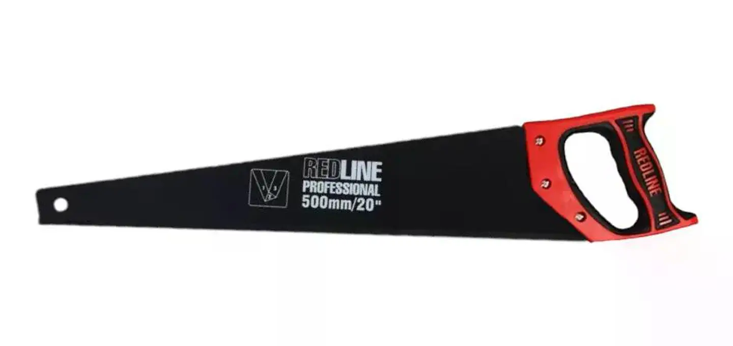 Serrucho Carpintero Redline 20 Pulgadas (500 Mm) Negro 1