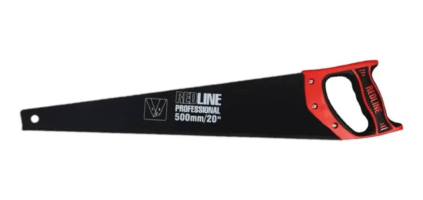 Serrucho Carpintero Redline 20 Pulgadas (500 Mm) Negro 7