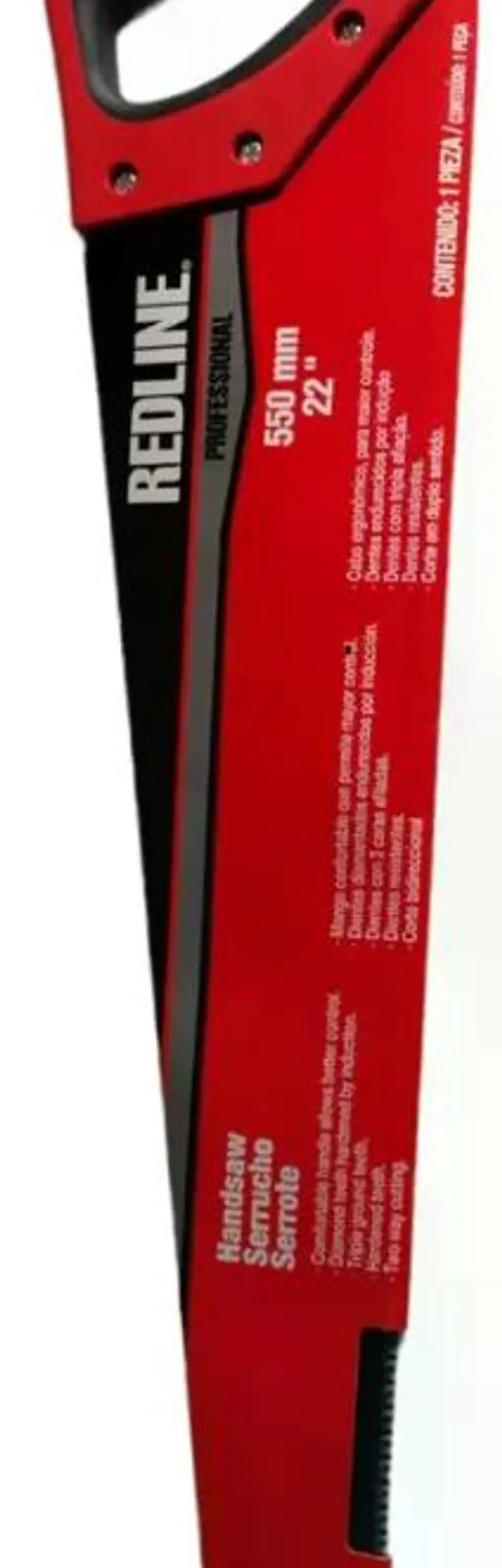 Serrucho Carpintero Redline 22 Pulgadas (550 Mm)  1