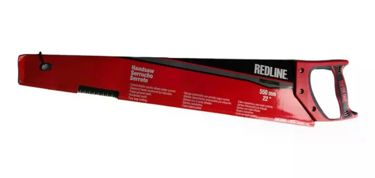 Serrucho Carpintero Redline 22 Pulgadas (550 Mm)  3