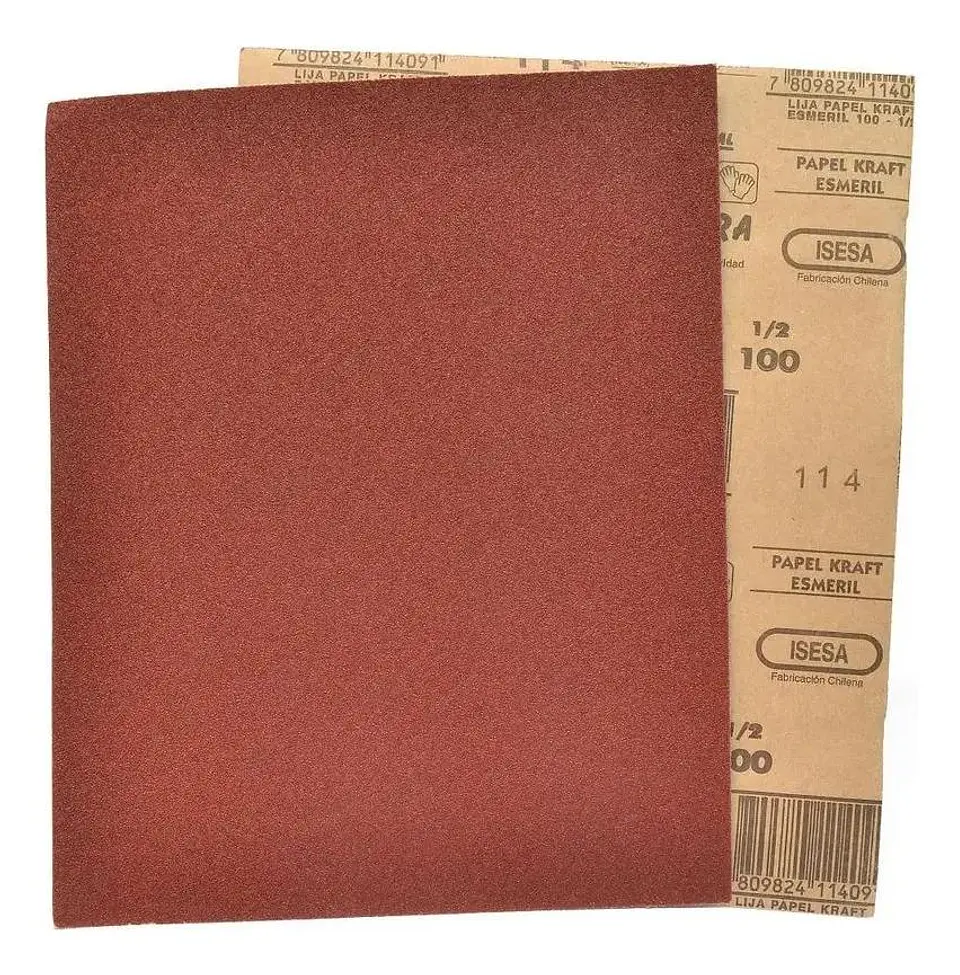 Set 10 Lijas En Seco Madera Masilla Norton 225x275 Mm A-257 100 5