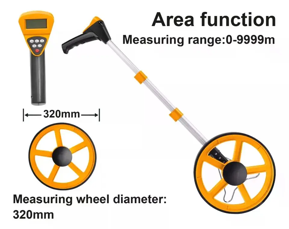 Rueda Medición Odometro Digital Ingco Hdmw23 5
