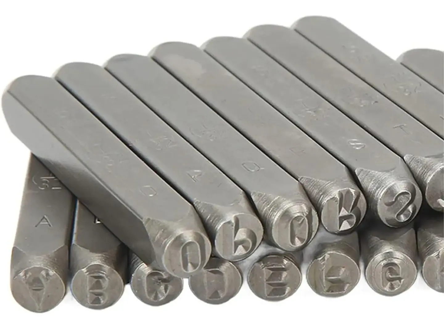 Set De 27 Punzones Letras A-z Y Simbolos 6 Mm 60 Mm Wadfow 6 Mm 3