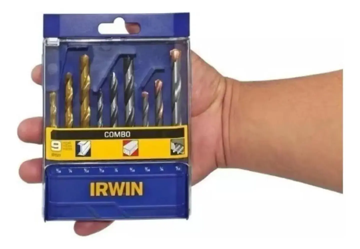 Set De Brocas 9 Piezas Múltiples Irwin Alto Rendimiento 5