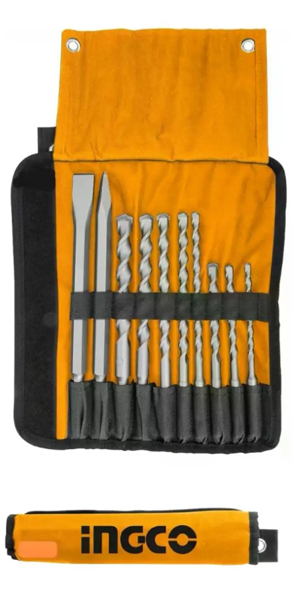 Set De Brocas Y Cinceles Sds Plus 10 Piezas Ingco Akd2101 3