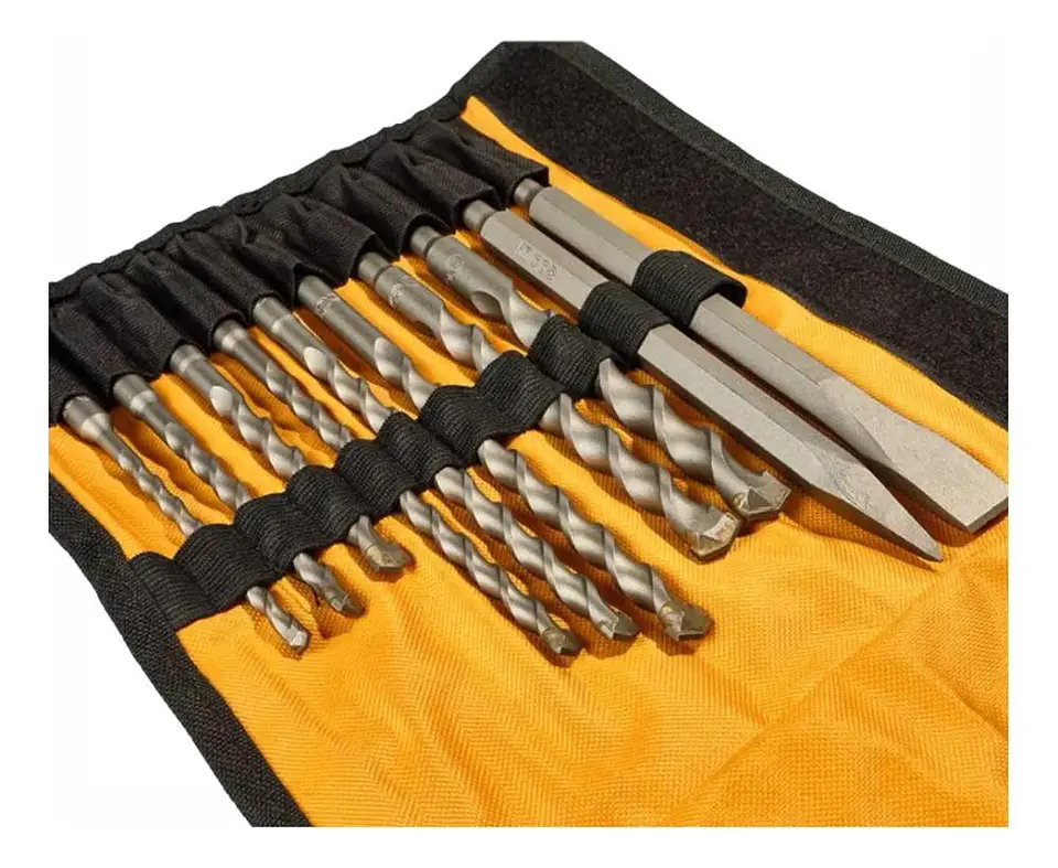 Set De Brocas Y Cinceles Sds Plus 10 Piezas Ingco Akd2101 4