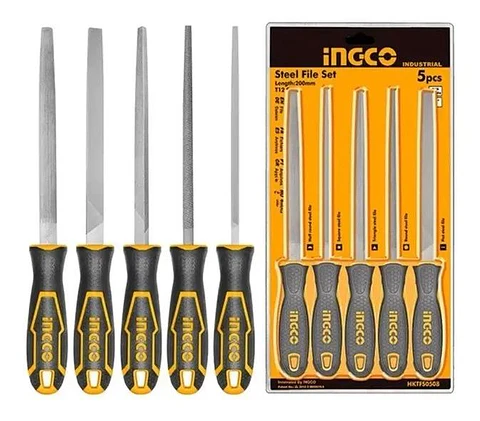 Set De Limatones Para Metal 5 Piezas Ingco