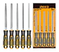 Set De Limatones Para Metal 5 Piezas Ingco - Miniatura 1