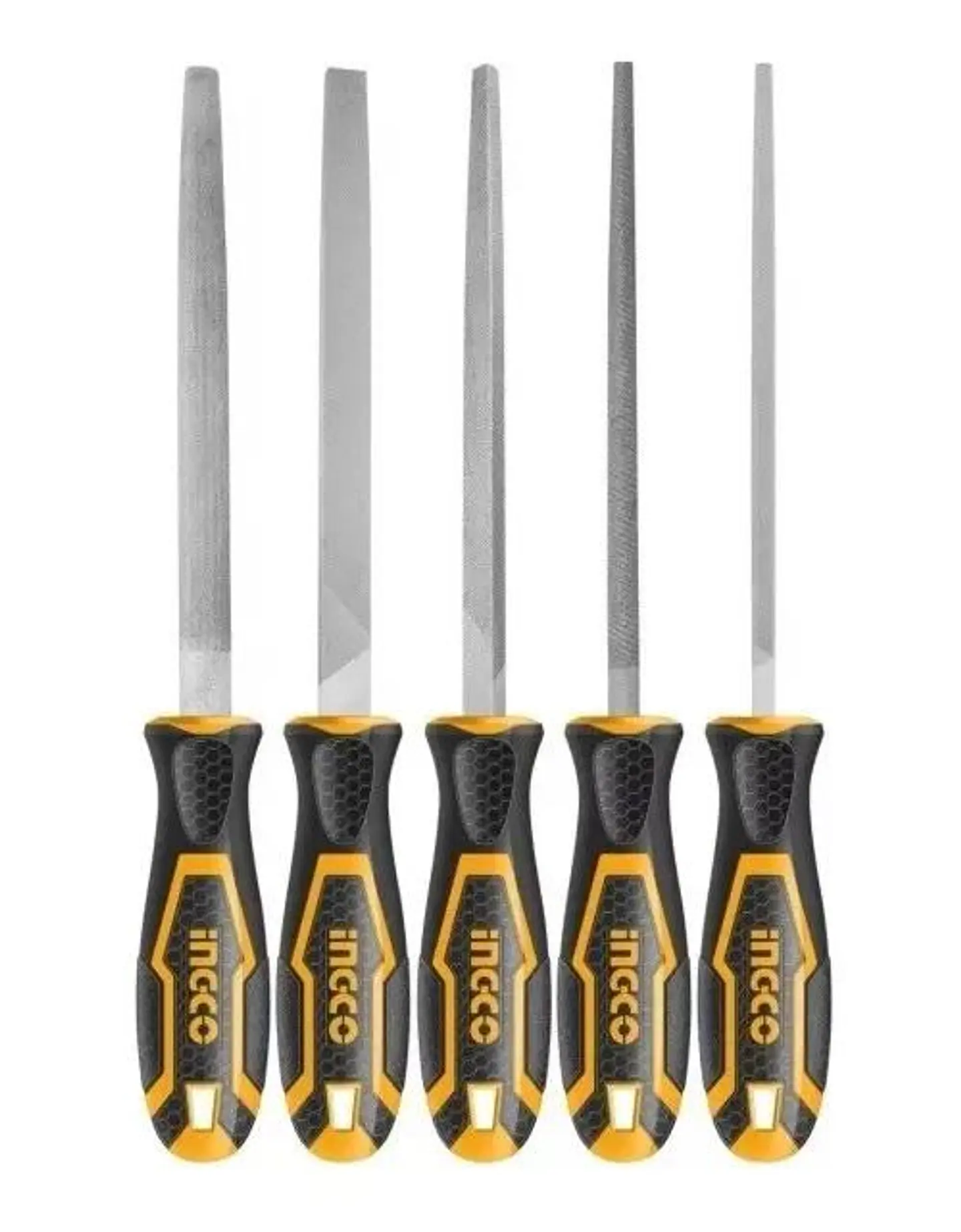 Set De Limatones Para Metal 5 Piezas Ingco 3