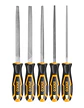 Set De Limatones Para Metal 5 Piezas Ingco - Miniatura 3