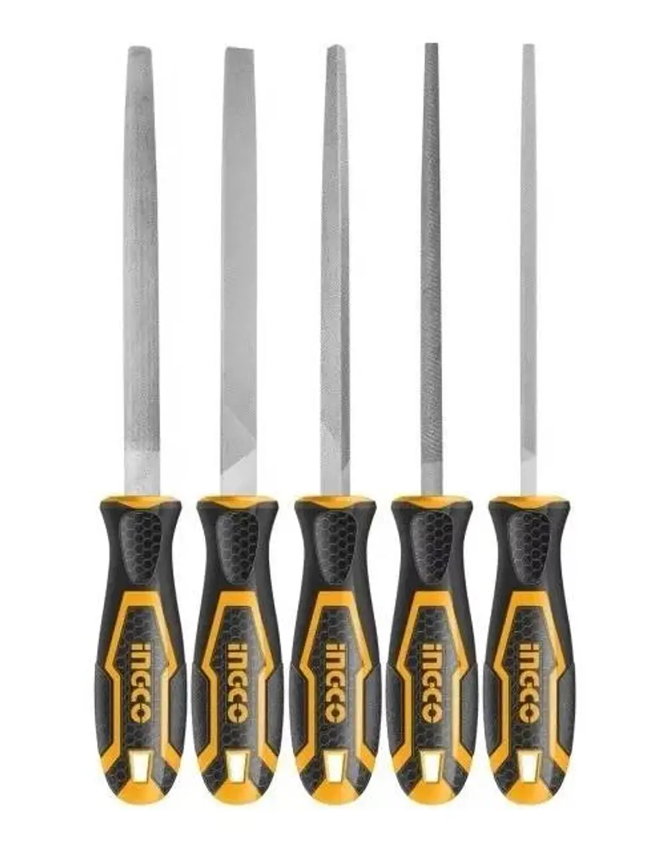 Set De Limatones Para Metal 5 Piezas Ingco 3