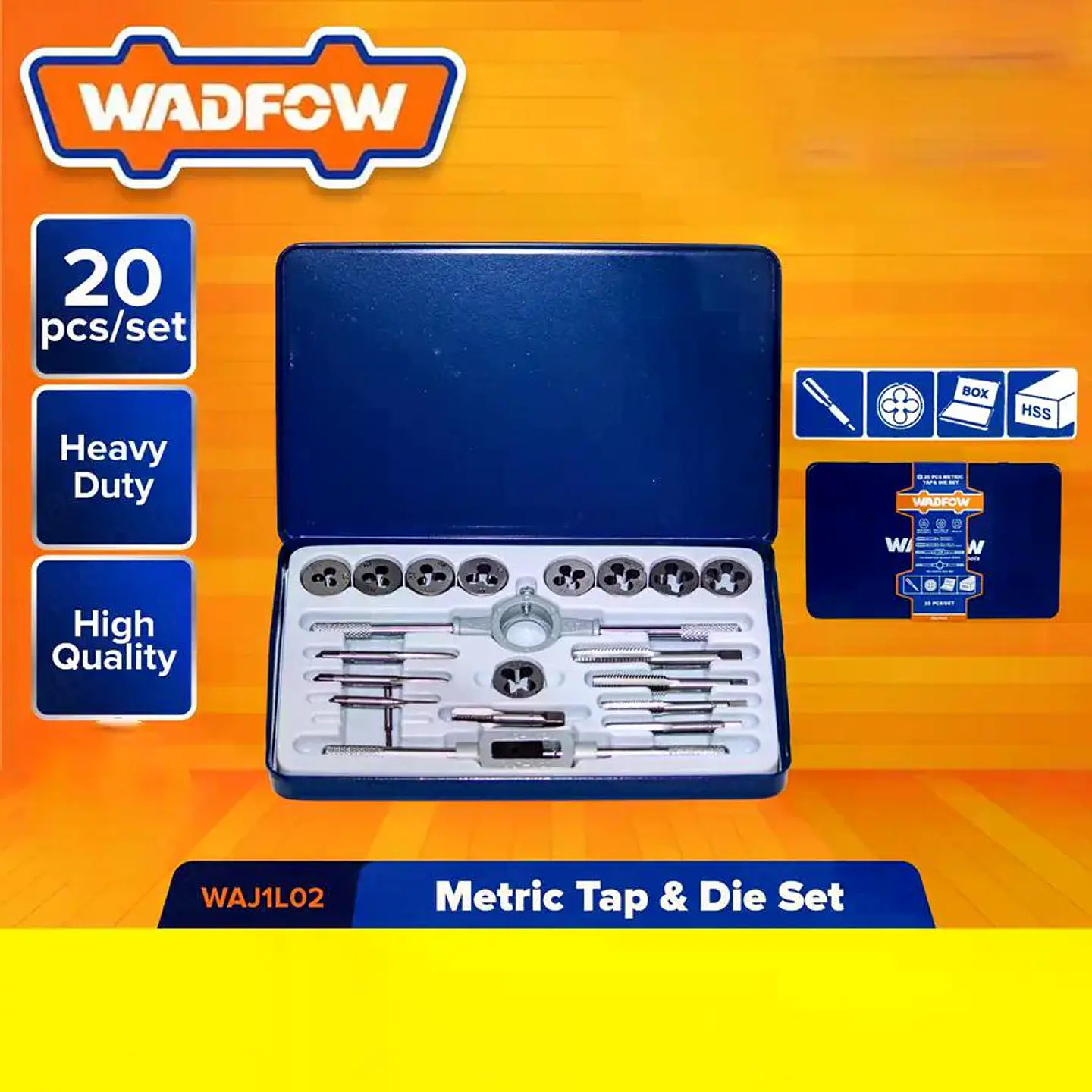 Set De Terrajas Macho Y Hembra M3-m12 20 Pzs Wadfow Waj1l02 4