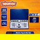Set De Terrajas Macho Y Hembra M3-m12 20 Pzs Wadfow Waj1l02 - Miniatura 4