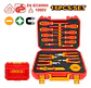Set Herramientas Manuales Aisladas Dieléctricos 16 Piezas Hkith1601 Ingco Color Rojo - Miniatura 3