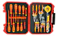 Set Herramientas Manuales Aisladas Dieléctricos 16 Piezas Hkith1601 Ingco Color Rojo - Miniatura 6
